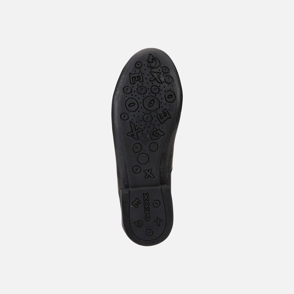 Geox Kiz Çocuk Ballerina Siyah - Plié - PUG-037425